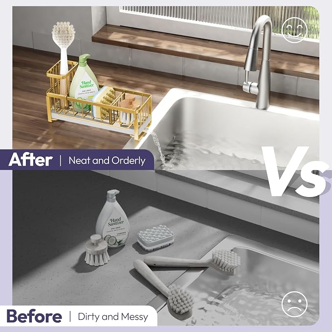 SWTYMIKI Sponge Holder for Kitchen Sink - Image 5