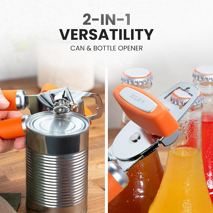 Zulay Kitchen Heavy Duty Stainless Steel Can Opener Manual - Image 7