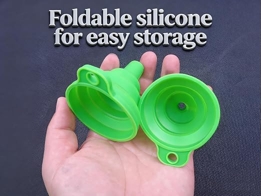 6pcs Kitchen Funnels for Filling Bottles, Small/Medium/Large Food Grade - Image 8