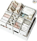 Criusia Drawer Organizer Clothes 12 Pack by Criusia