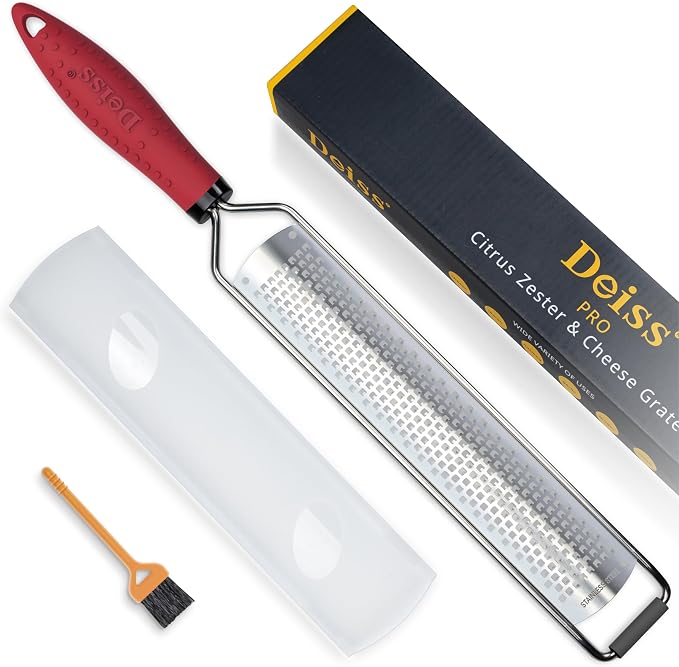 Deiss PRO Citrus Zester & Manual Cheese Grater by DeissKitchenware