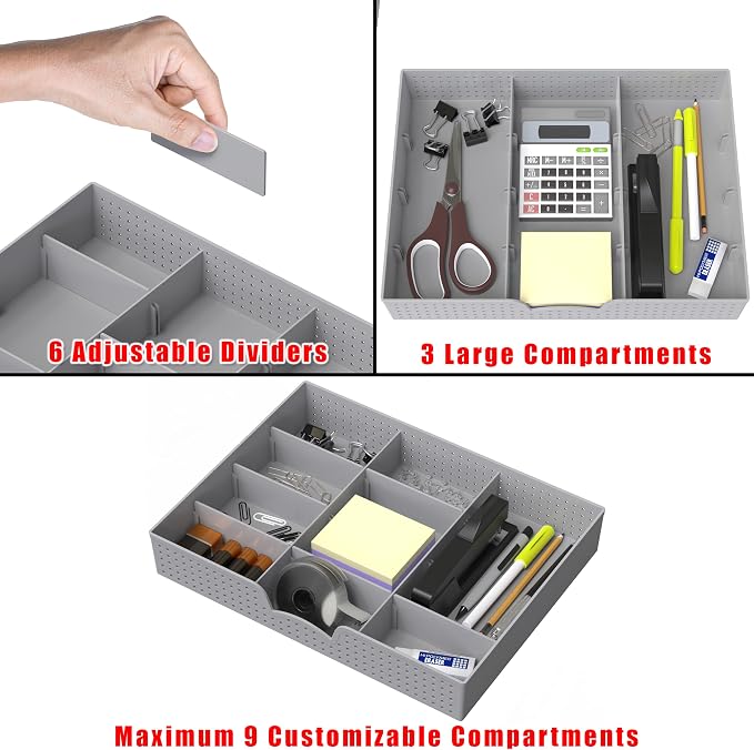 Simple Houseware Drawer Organizer Tray - Image 3