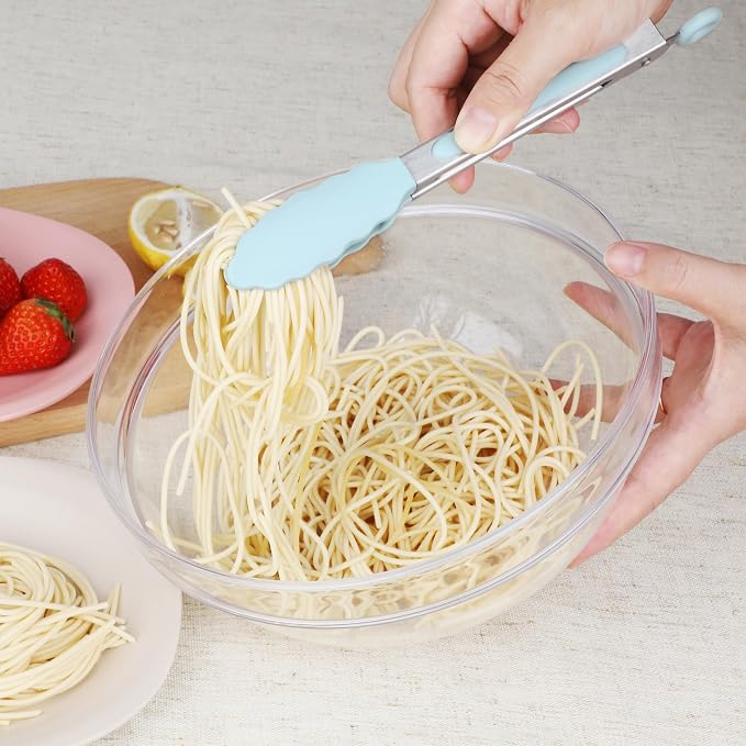 Hotec Mini Silicone Kitchen Tongs - Image 6