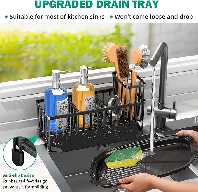 TomCare Extra Large 11'' Sink Caddy - Image 2