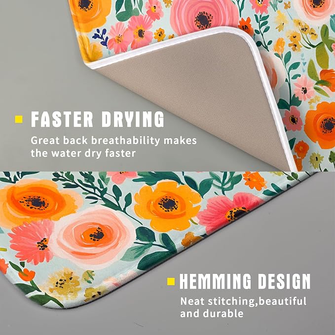 Spiral Flower Dish Drying Pad - Image 3