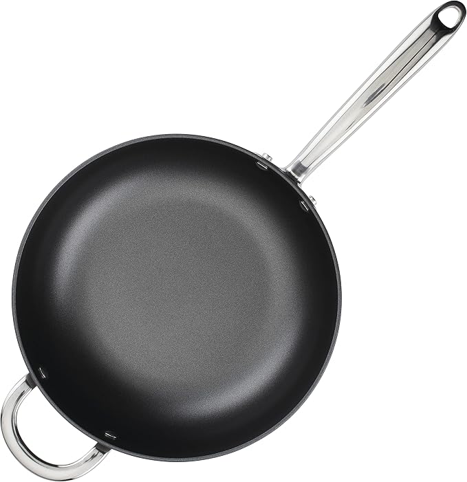Rachael Ray Professional Hard Anodized Nonstick Sauce Pan/Saucepan/Saucier - Image 8