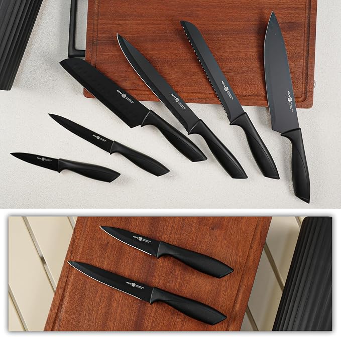 Knife Set, 8-Piece Kitchen Knife Set - Image 7