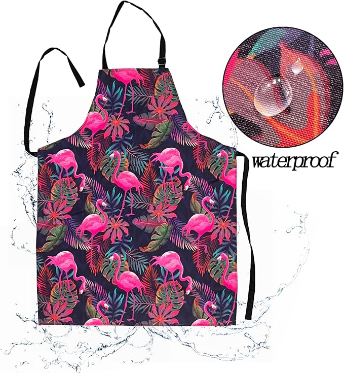 Adjustable Waterproof Apron Bib Apron - Image 5