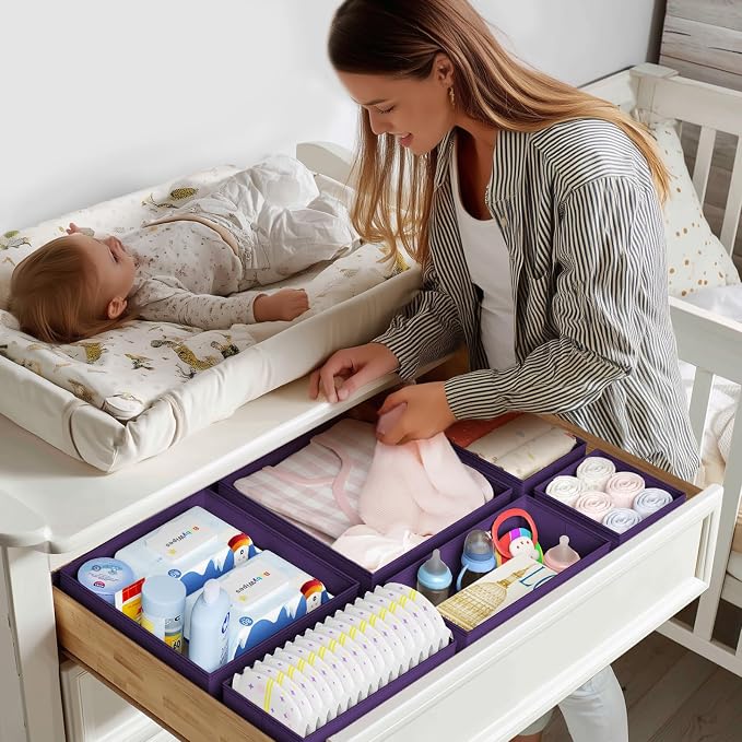 DIMJ Drawer Organizer Clothes - Image 3