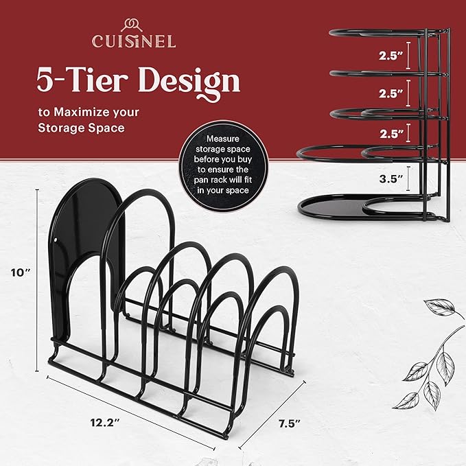Cuisinel Pots and Pans Organizers - Image 3