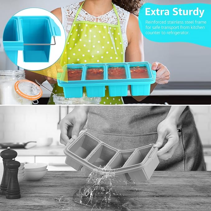 Ztomine Silicone Freezer Tray - Image 4