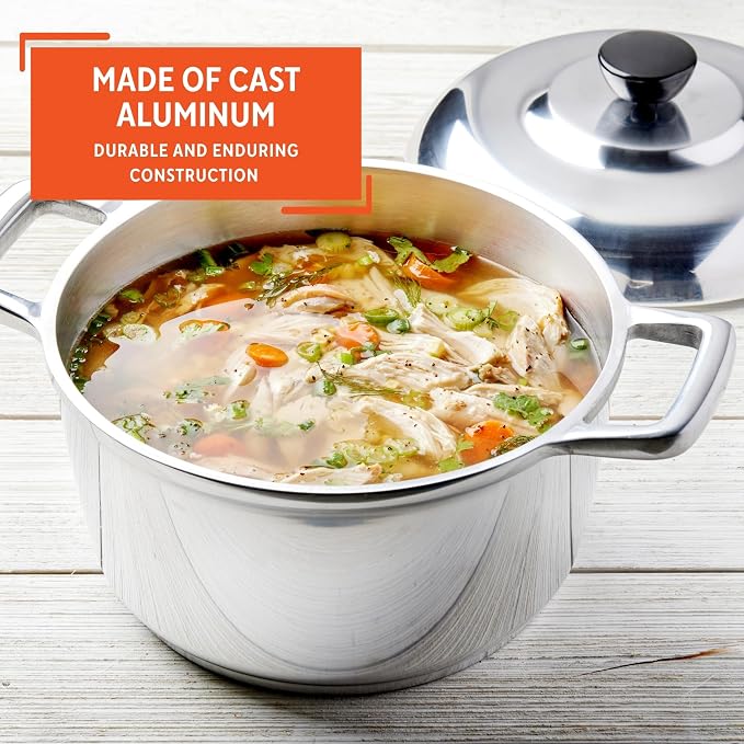 IMUSA 3.5qt H. Cajun Cast Aluminum Dutch Oven - Image 3