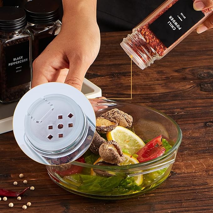Skiileor 36 Pcs Spice Jars - Image 4