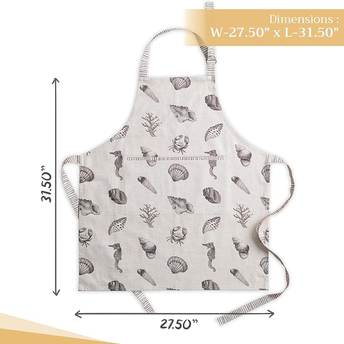 Maison d' Hermine 100% Cotton Apron - Image 4