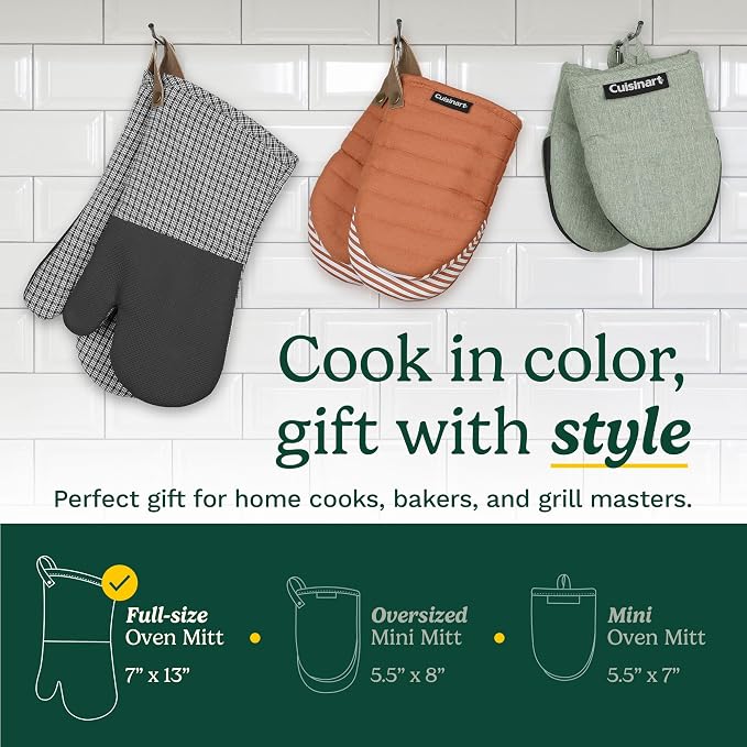 Cuisinart Kitchen Oven Mitts – Heat-Resistant Kitchen Mitts - Image 6