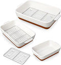 MALACASA Casserole Dishes for Oven by MALACASA