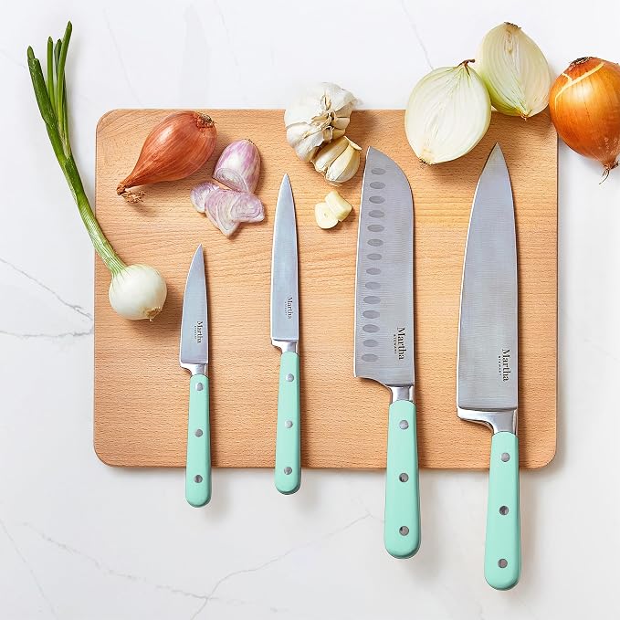 MARTHA STEWART Eastwalk 14 Piece High Carbon Stainless Steel Cutlery Knife - Image 7