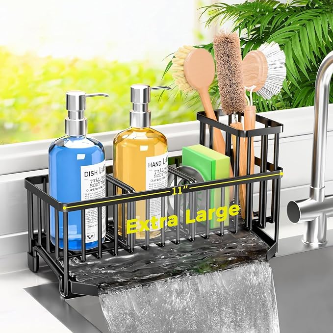 TomCare Extra Large 11'' Sink Caddy by TomCare