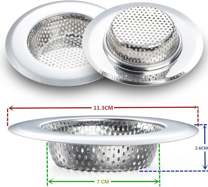 Fengbao 2PCS Kitchen Sink Strainer - Image 4