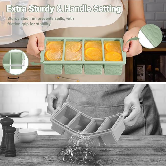 Doasuwish Silicone Freezer Tray - Image 4