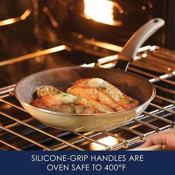 Rachael Ray Cook + Create Nonstick Frying Pan/Skillet, 12.5 Inch - Image 5