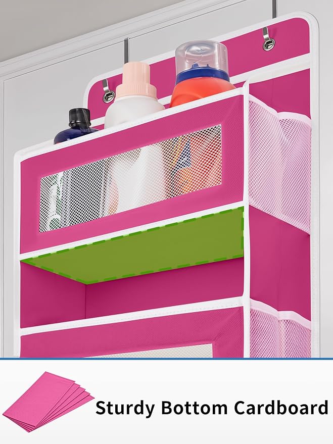 JARLINK Over The Door Organizer Storage, 5 Shelf Hanging Door Organizer - Image 8