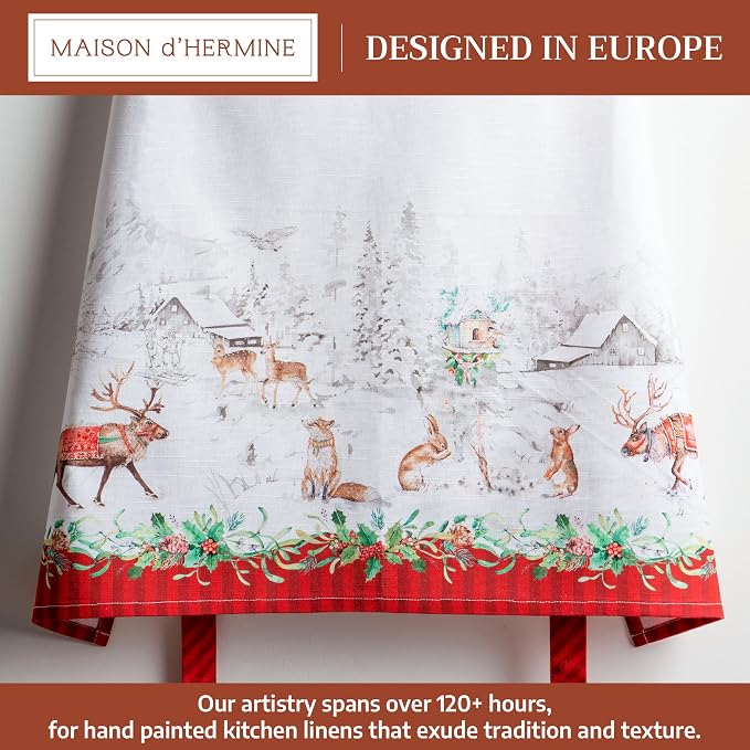 Maison d' Hermine 100% Cotton Apron - Image 2