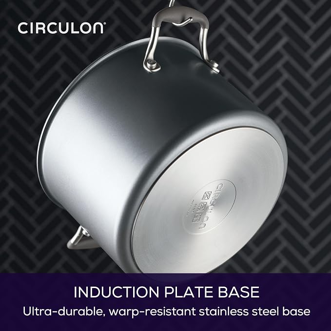 Circulon A1 Series with ScratchDefense Nonstick Induction Cookware, Stockpot - Image 8