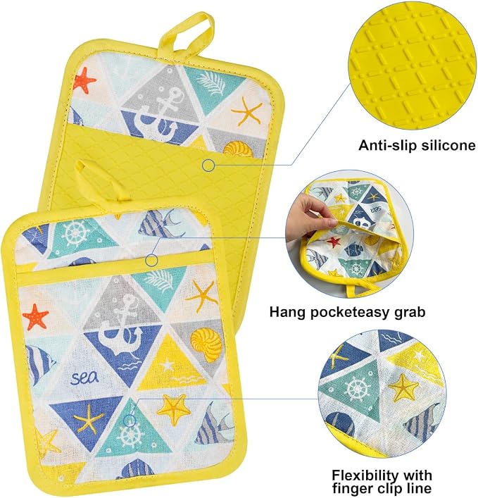 Alselo Oven Mitts and Pot Holders - Image 5