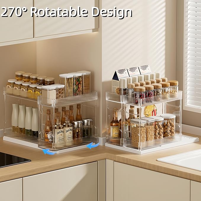 Mustorn Pull Out Spice Rack Organizer - Image 3