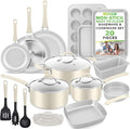 NutriChef 20-Piece Non-Stick Bakeware and Cookware Set by NutriChef%E2%84%A2Kitchen