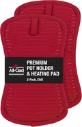 All-Clad Premium Pot Holder & Heating Pad, Heat Resistant to 500 Degrees by All-Clad