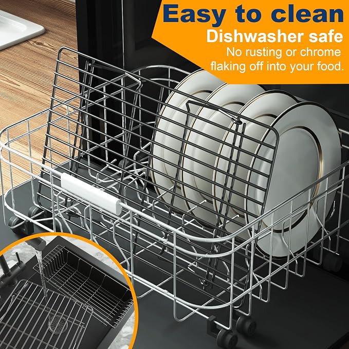 3 Tier Stackable Cooling Rack for Batch Cooling Cookie, Cake-15.8”x 10”- Heavy - Image 7