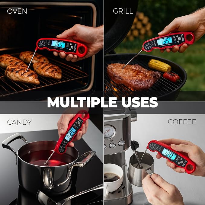 KIZEN Instant Read Meat Thermometer Digital - Image 6