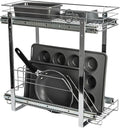 Household Essentials Glidez Multipurpose Chrome-Plated Steel Pull-Out/Slide-Out by HouseholdEssentials