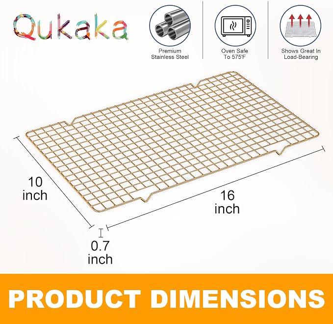 2PCS Cooling Racks for Cooking and Baking - Image 6