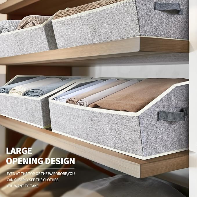 Homsorout Trapezoid Closet Shelf Organizer - Image 3