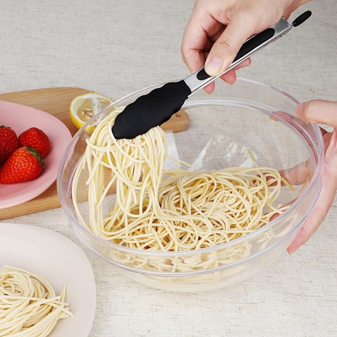 Hotec Mini Silicone Kitchen Tongs - Image 8