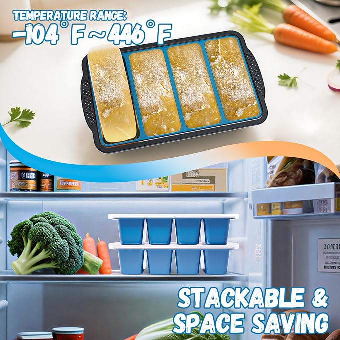GORCI Silicone Soup Freezer Trays - Image 4