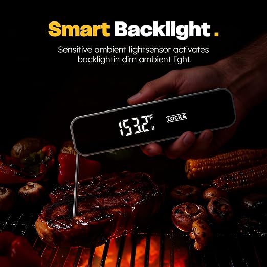 0.3 Sec Instant Read Meat Thermometer Digital, Food Thermometer - Image 4