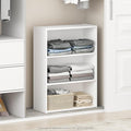 Furinno Reed Closet Organizers and Storage, 3-Tier Reversible Closet Shelves by Furinno-FitsYourSpaceFitsYourBudget