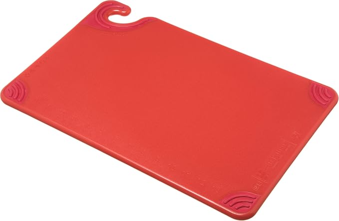 San Jamar Saf-T-Grip Plastic Cutting Board by CarlisleFoodServiceProducts