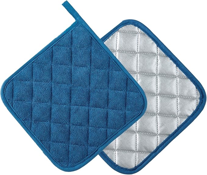 Joyhalo 4 Pack Pot Holders for Kitchen, Cotton Oven Holder - Image 2