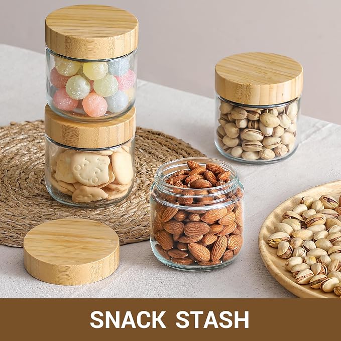 NETANY 4-pack 10oz Glass jars - Image 5