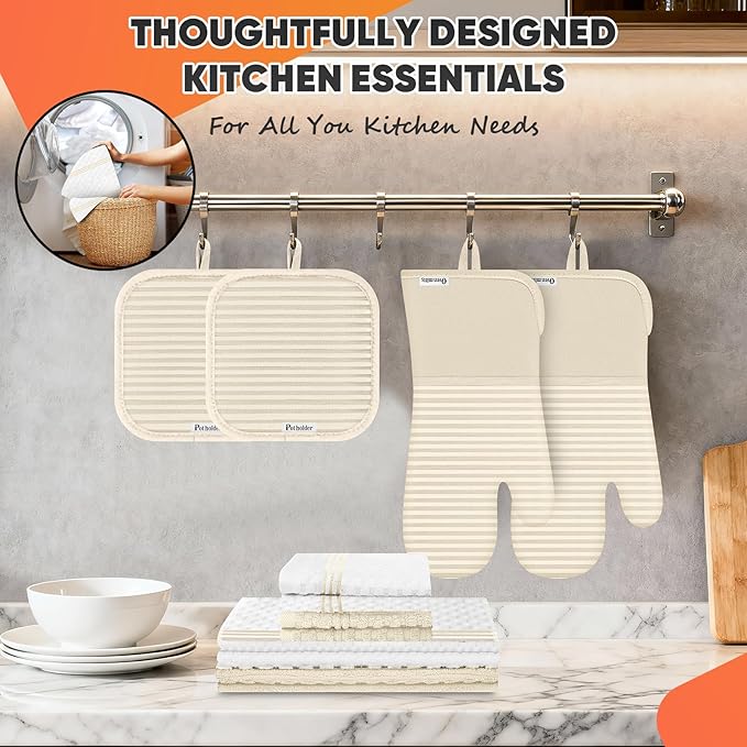 Oven Mitts Kitchen Towels and Dishcloths - Image 5