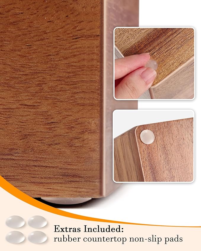 Wooden Paper Towel Holder, Napkin Holder - Image 3