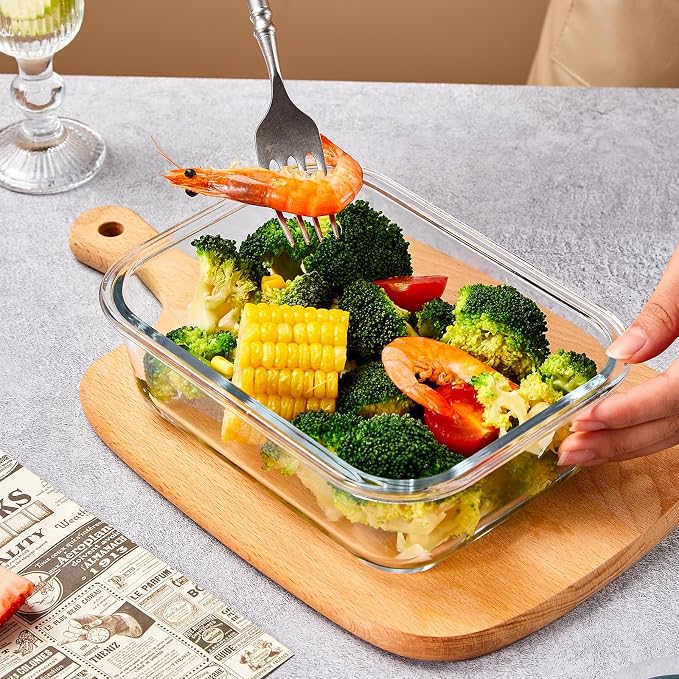 Liuruiyu 10 Pack Glass Food Storage Containers - Image 2
