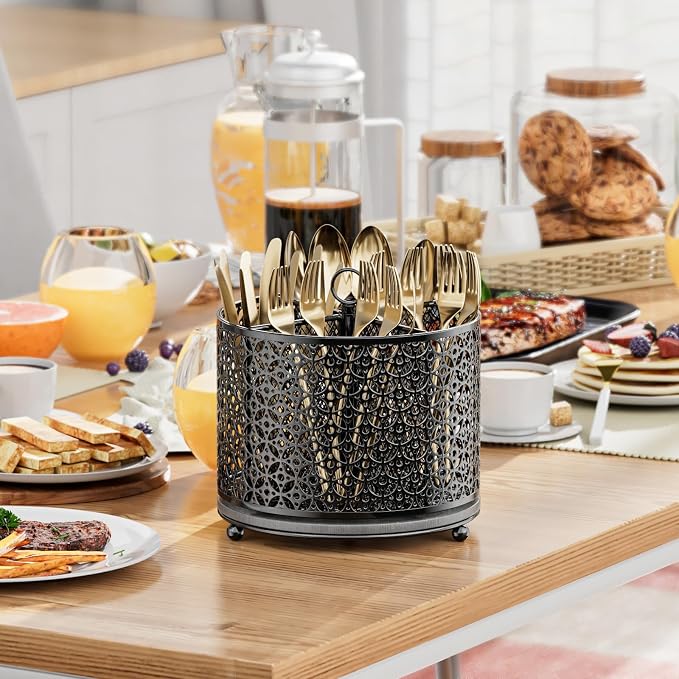 OVICAR 360° Rotating Utensil Holder Caddy - Image 4