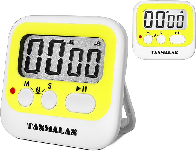Easy to USE, Digital Timer Kitchen Timer, Magnetic Timer by Tanmalan