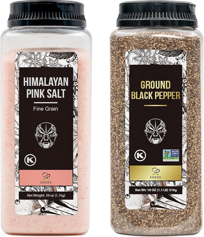Soeos Salt + Peppercorns by SOEOS